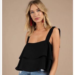 Tobi Go with the Flow Tier Top